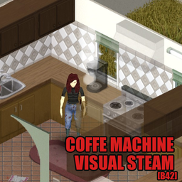 Coffee Machine Visual Steam