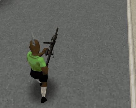 Reloading the M56 Smartgun